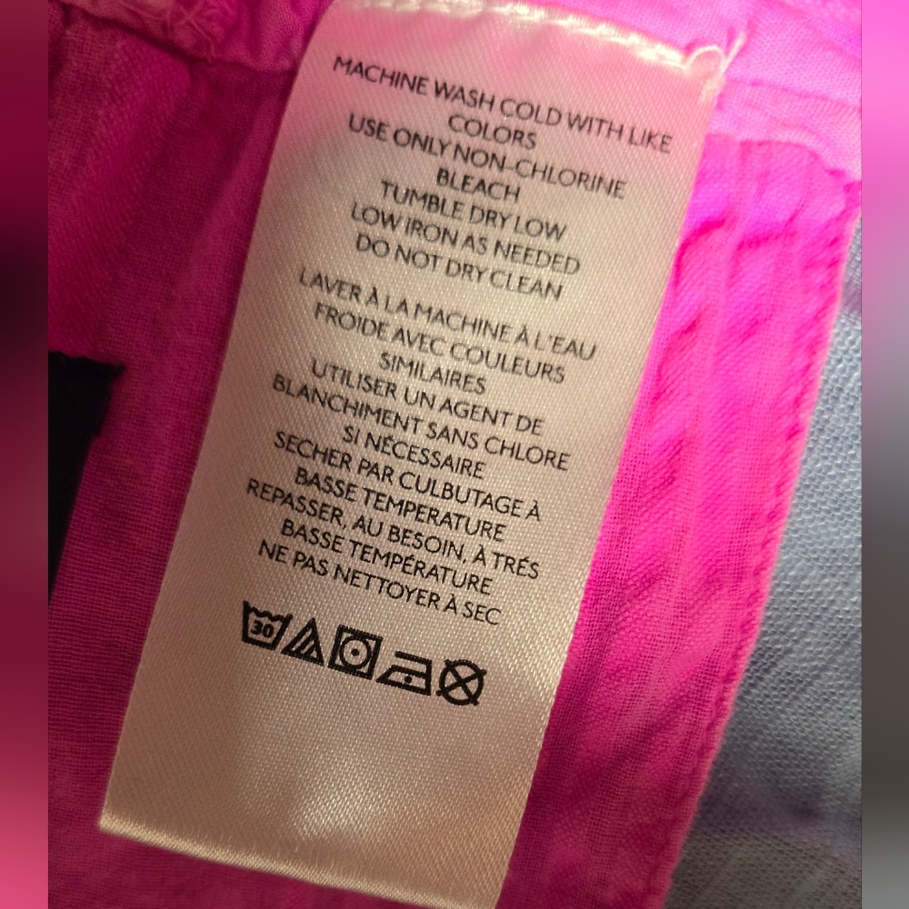 🩷 Urban Outfitters Women's Pink Ecote Jana Crop-top Size Medium - Picture 8 of 10